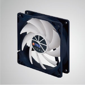 12V DC 92mm Kukri Silent Cooling Fan with 9-blades and PWM Function